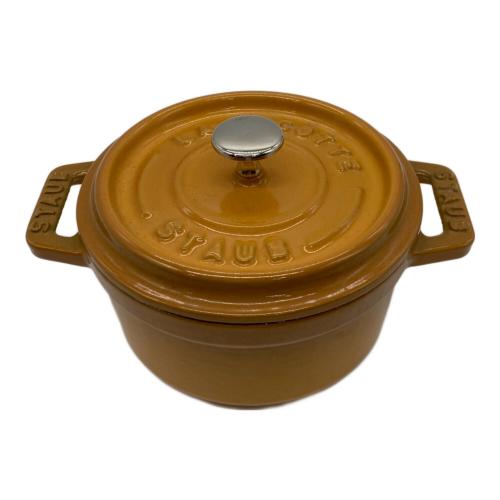Staub (ストウブ) ココットラウンドマスタード 40510-636