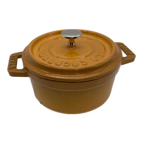 Staub (ストウブ) ココットラウンドマスタード 40510-636