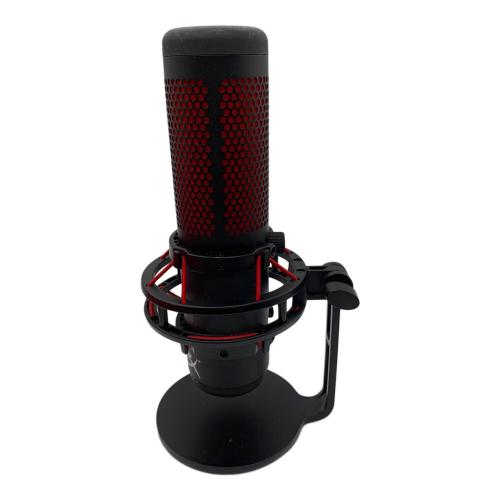 HYPERX (ハイパーエックス) コンデンサーマイク HX-MICQC-BK QUADCAST