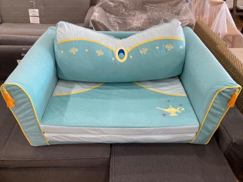 千趣会 (センジュカイ) ソファーベッド スカイブルー