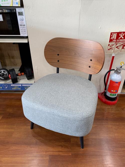 ニトリ アクセントチェア アブリコ グレー