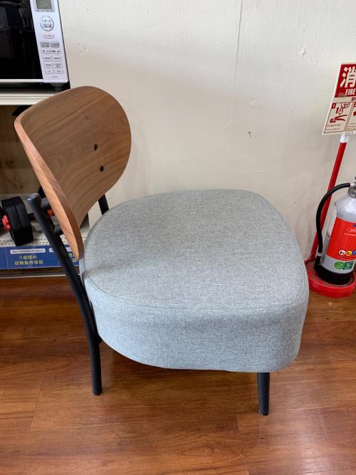 ニトリ アクセントチェア アブリコ グレー