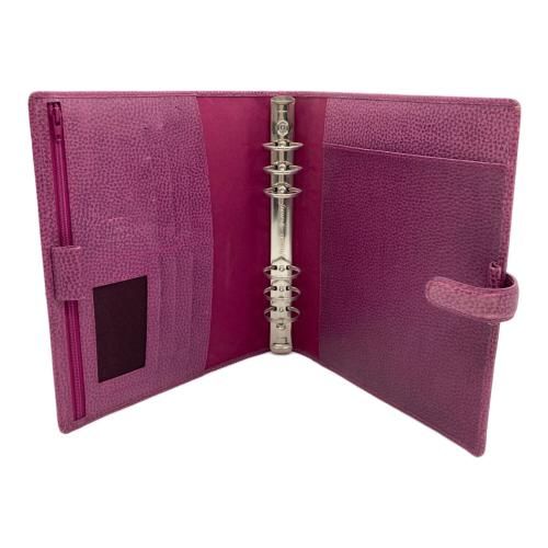 FILOFAX (ファイロファックス) FINSBURY A5システム手帳カバー 02ラズベリー
