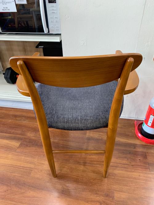 ACME Furniture (アクメファニチャー) ダイニングチェアー グレー×ブラウン TRESTLES