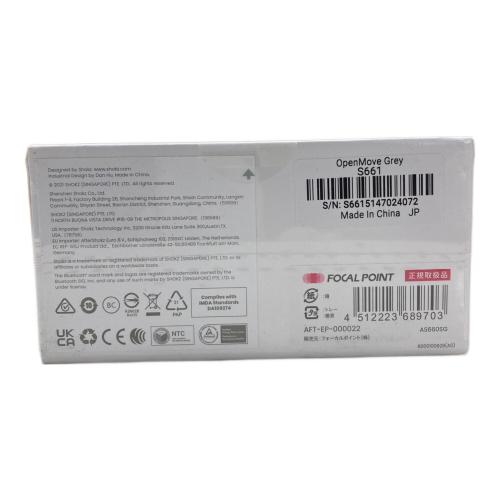 SHOKZ (ショックス) 骨伝導イヤホン AFT-EP-000022