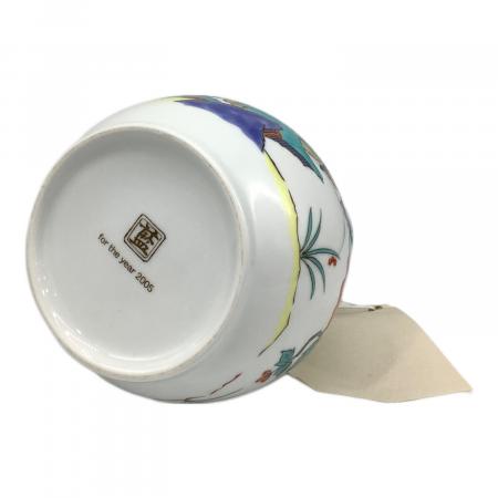 サントリー 響 ウィスキー 600ml 21年 有田焼〈色絵花鳥文茶筅形瓶