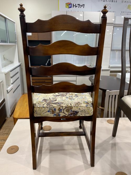 karimoku (カリモク) ダイニングチェアー ブラウン×ベージュ