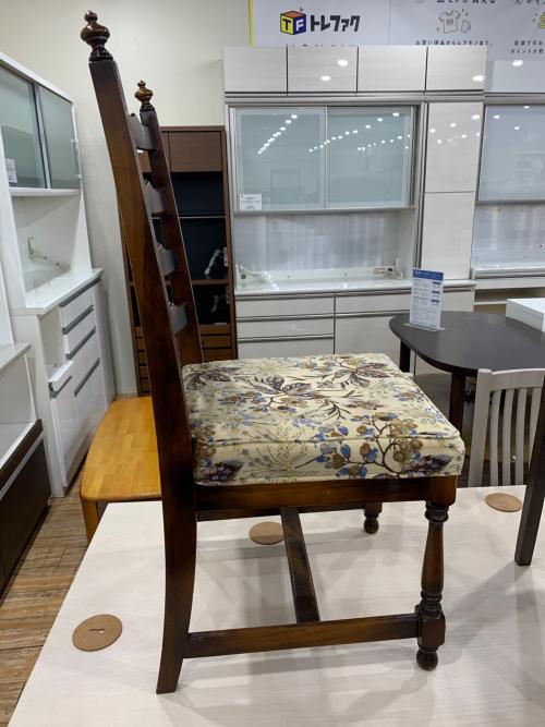 karimoku (カリモク) ダイニングチェアー ブラウン×ベージュ