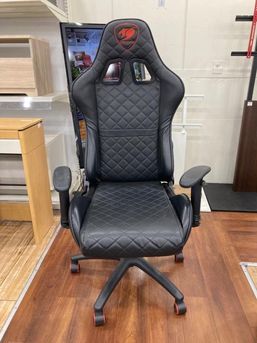 BIOHAZARD×COUGAR ゲーミングチェア ※昇降難有 ブラック