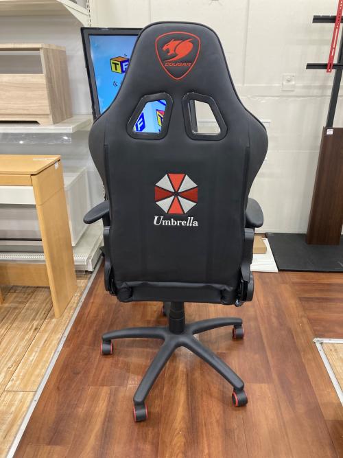 BIOHAZARD×COUGAR ゲーミングチェア ※昇降難有 ブラック