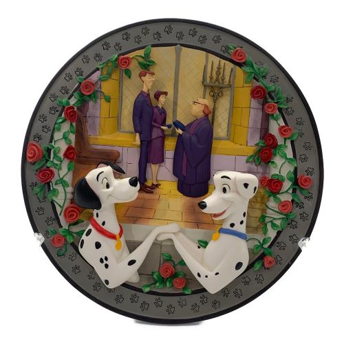 DISNEY (ディズニー) 3Dプレート 101匹わんちゃん ”Wedding bells”