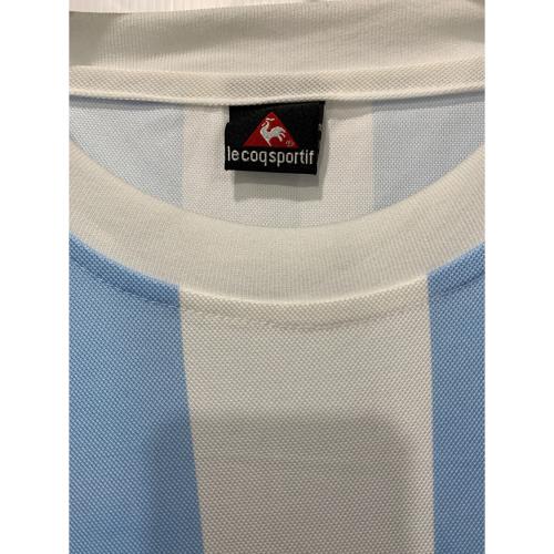 le coq sportif (ルコックスポルティフ) ユニフォーム アルゼンチン代表 ＃10マラドーナ SIZE XXL ホワイト×ブルー