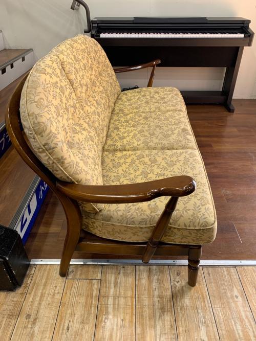 karimoku (カリモク) 3人掛けソファー ベージュ コロニアル