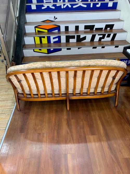 karimoku (カリモク) 3人掛けソファー ベージュ コロニアル