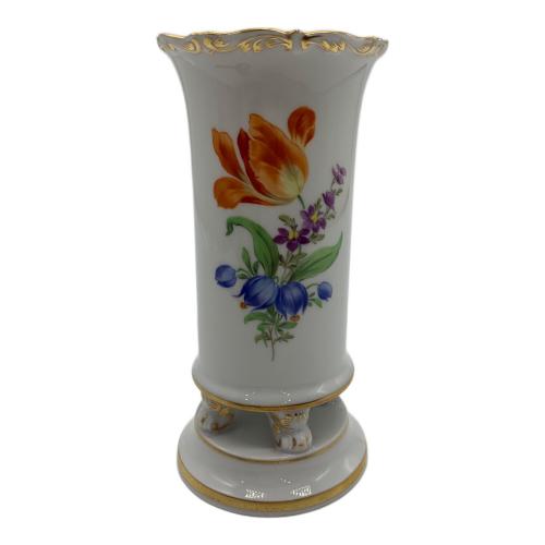 Meissen (マイセン) フラワーベース 花柄 四つ足