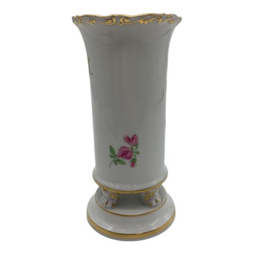 Meissen (マイセン) フラワーベース 花柄 四つ足