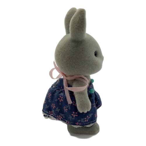 EPOCH (エポック) ウサギの女の子 グレータイプ シルバニアファミリー ヨゴレ有