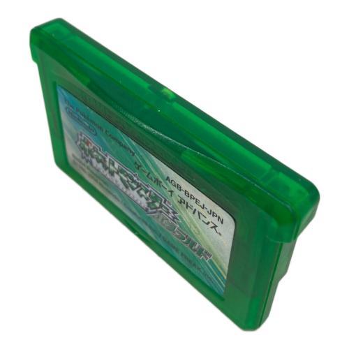 ポケットモンスターエメラルド ゲームボーイアドバンス用ソフト CERO A (全年齢対象)