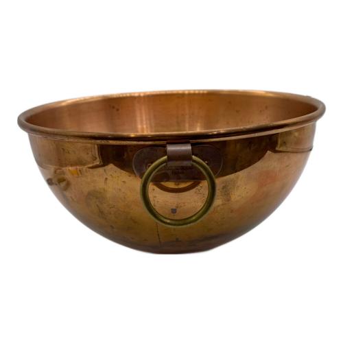 MAUVIEL (モビエル) 銅製ボール24cm フランス製 アンティーク