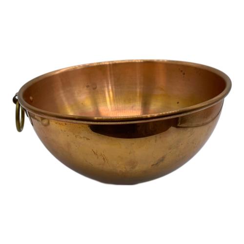 MAUVIEL (モビエル) 銅製ボール24cm フランス製 アンティーク