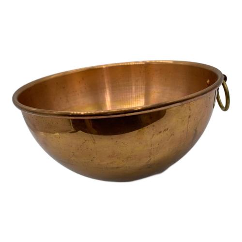 MAUVIEL (モビエル) 銅製ボール24cm フランス製 アンティーク