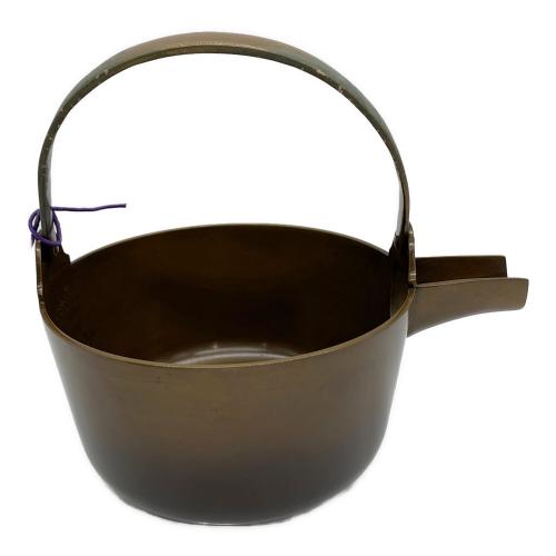 唐銅 汁器 大野芳光