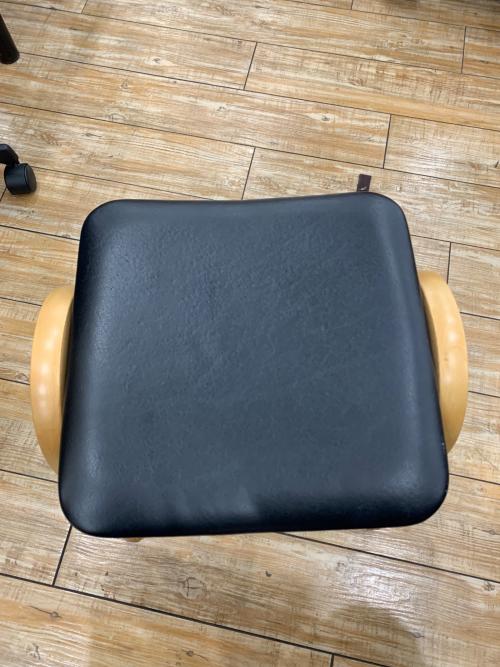 IDC大塚家具 (アイディーシーオオツカカグ) スツール NO.202 ブラック×ナチュナル