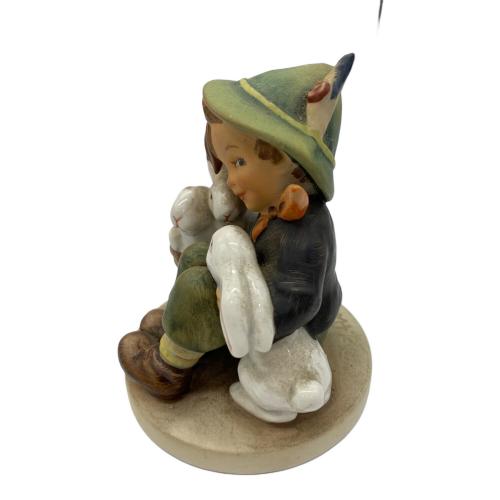 GOEBEL (ゲーベル) フンメル陶器人形 ウサギと男の子 ドイツ製