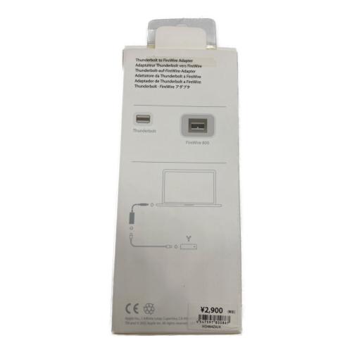 thunderbolt to firewire adapter　変換アダプタ A1463