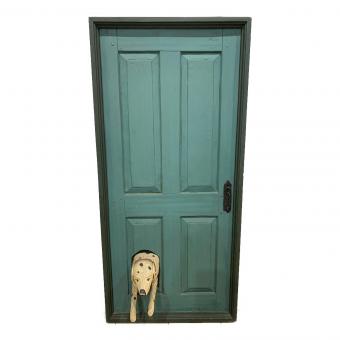 アンティーク風ドア ダルメシアンオブジェ 1988 @