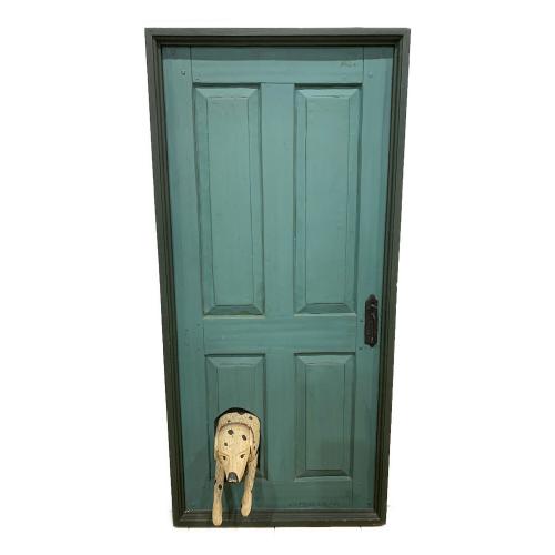 アンティーク風ドア ダルメシアンオブジェ 1988 @