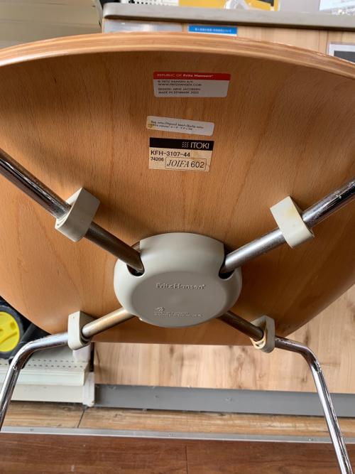 Fritz Hansen (フリッツハンセン) セブンチェア デンマーク製 ナチュラル