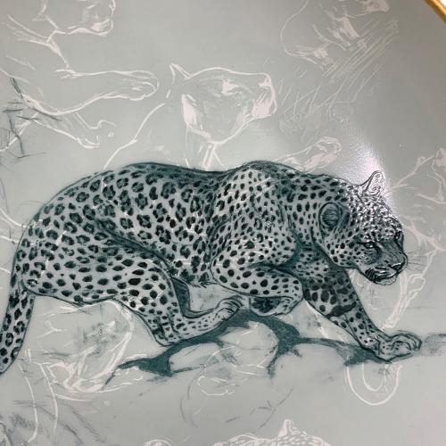 HERMES (エルメス) デザートプレート 赤道直下のスケッチ