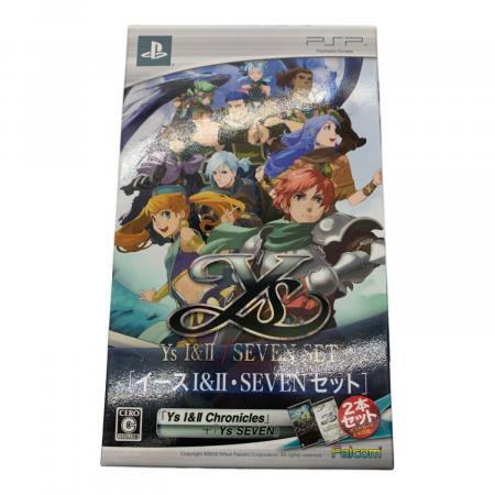 イースⅠ&Ⅱ・SEVENセット PSP用ソフト CERO C (15歳以上対象