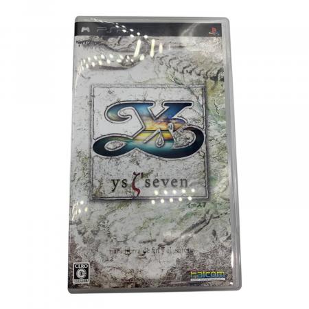 イースⅠ&Ⅱ・SEVENセット PSP用ソフト CERO C (15歳以上対象