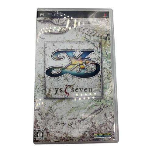 イースⅠ&Ⅱ・SEVENセット PSP用ソフト CERO C (15歳以上対象)