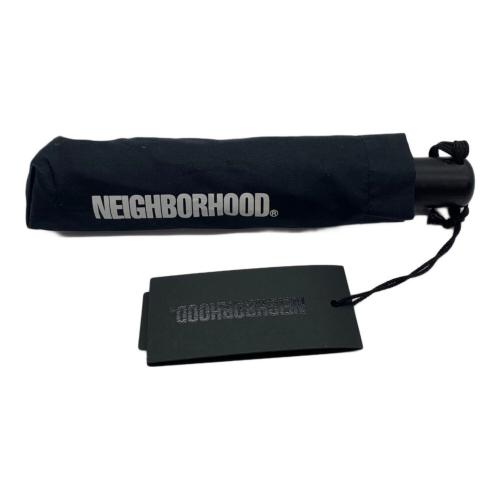 NEIGHBORHOOD (ネイバーフッド) 折りたたみ傘 タグ付 ブラック