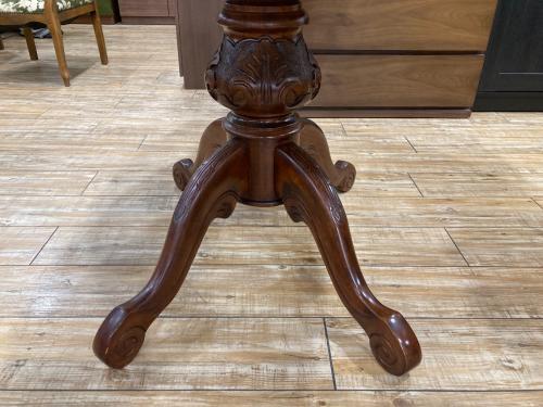 クラシックモダン調ダイニングテーブル ダークブラウン