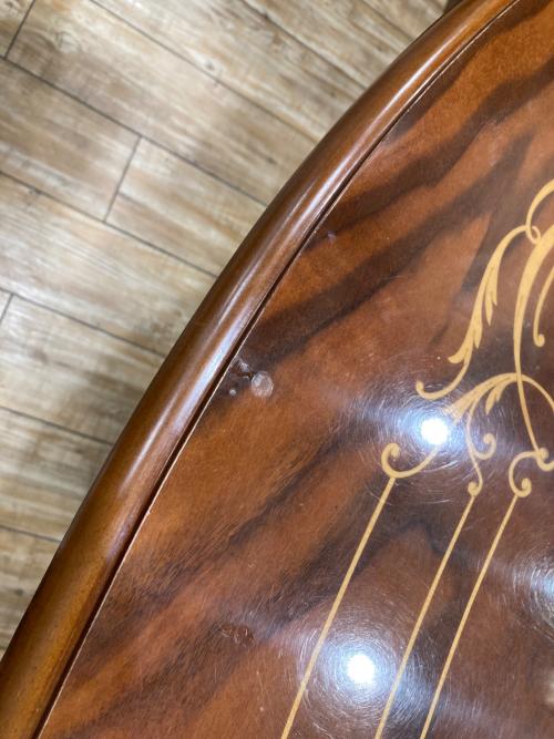 クラシックモダン調ダイニングテーブル ダークブラウン