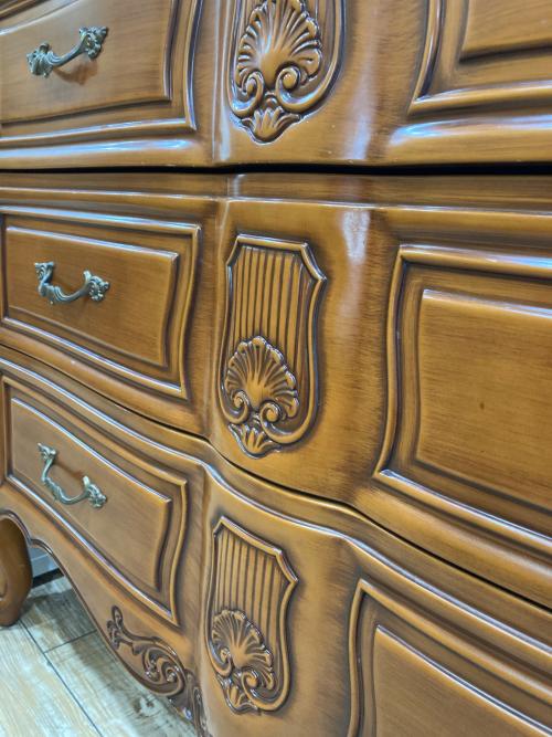 アンティーク調チェスト　サイドボード ライトブラウン