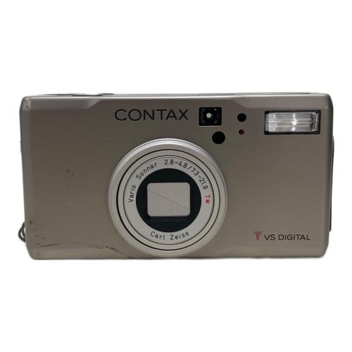CONTAX (コンタックス) コンパクトデジタルカメラ TVS DIGITAL キズ有・充電器欠品