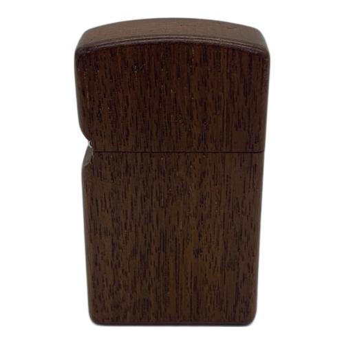 ZIPPO (ジッポ) オイルライター 1983年製 木製カバー