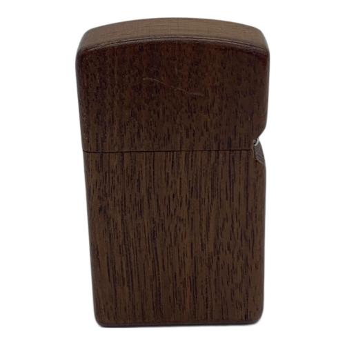 ZIPPO (ジッポ) オイルライター 1983年製 木製カバー