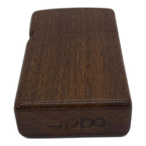 ZIPPO (ジッポ) オイルライター 1983年製 木製カバー