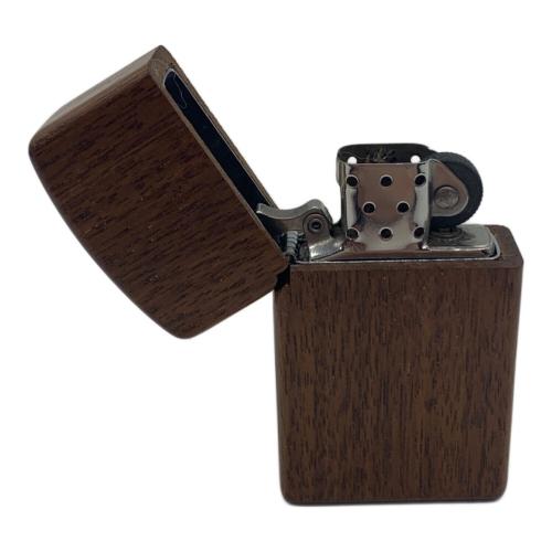 ZIPPO (ジッポ) オイルライター 1983年製 木製カバー