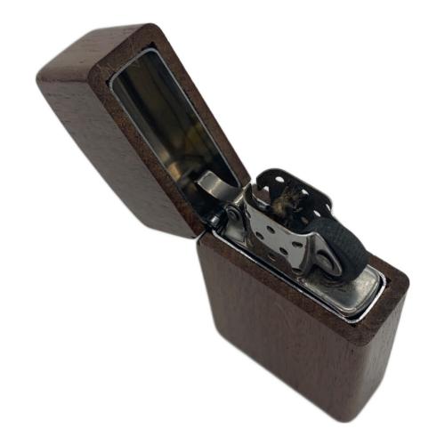 ZIPPO (ジッポ) オイルライター 1983年製 木製カバー