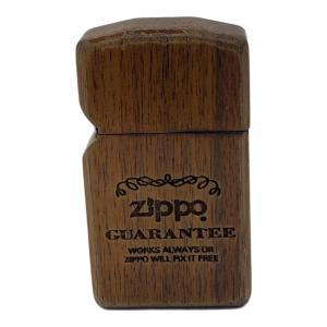ZIPPO (ジッポ) オイルライター 2002年製 GUARANTEE 木製ケース