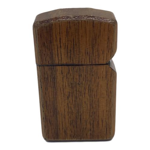 ZIPPO (ジッポ) オイルライター 2002年製 GUARANTEE 木製ケース