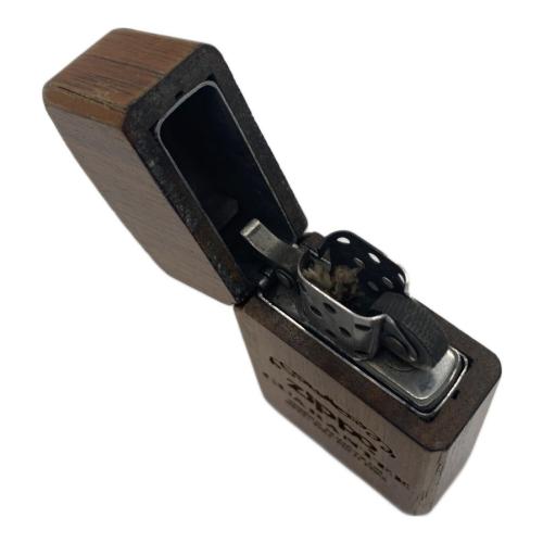 ZIPPO (ジッポ) オイルライター 2002年製 GUARANTEE 木製ケース