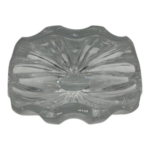 Baccarat (バカラ) シェル型フラワーベース リゴット  キズ有